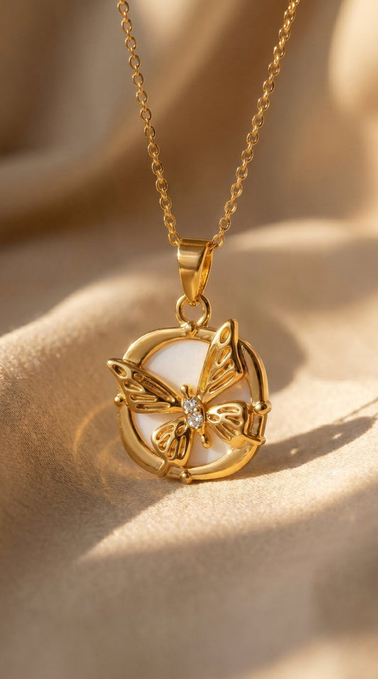 Collier PAULINE Doré - Brume d'Or