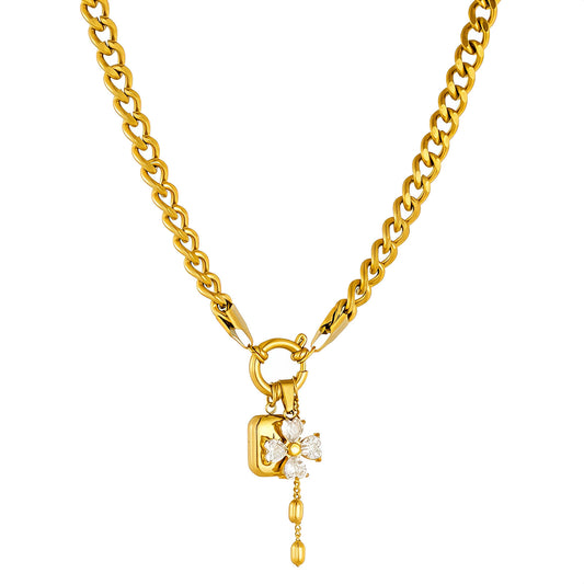 Collier Fleuri - AGATHE