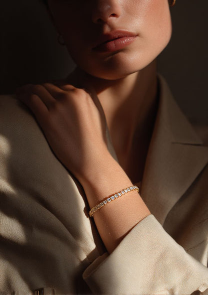 Bracelet OCEANE - Brume d'Or