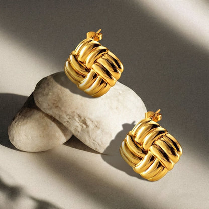 Boucles d'oreilles LORIE - Brume d'Or