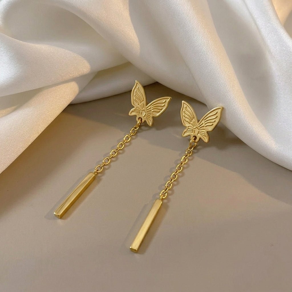 Bocules d'oreilles AMAYA - Brume d'Or