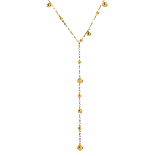 Collier CAMILLE | Acier Inoxydable Doré - Brume d'Or