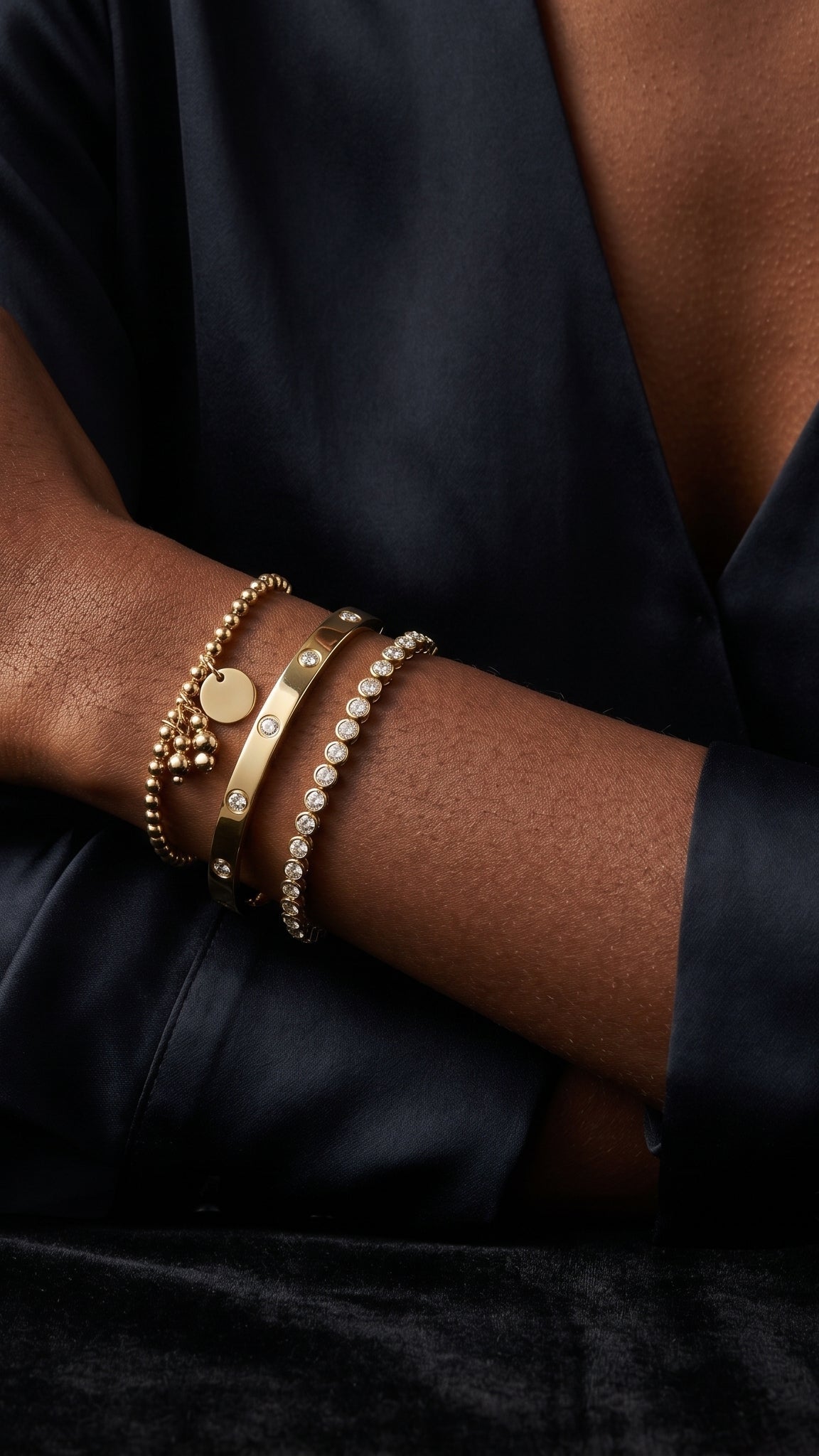 Bracelet MATHILDE - Brume d'Or