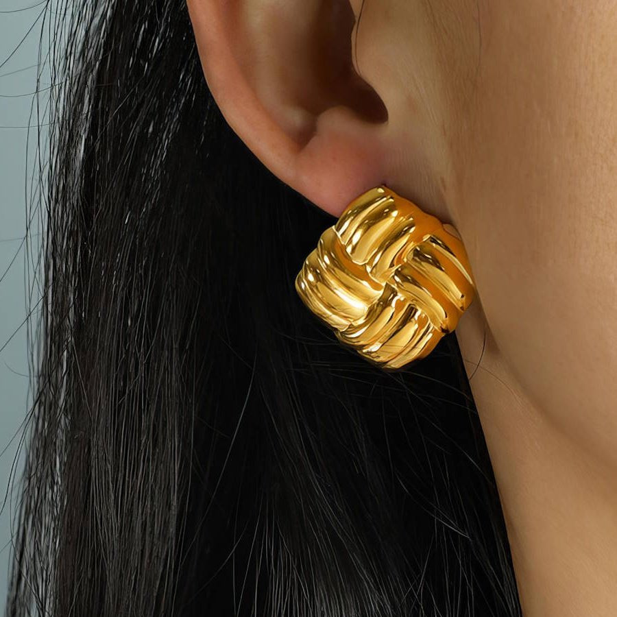 Boucles d'oreilles LORIE - Brume d'Or