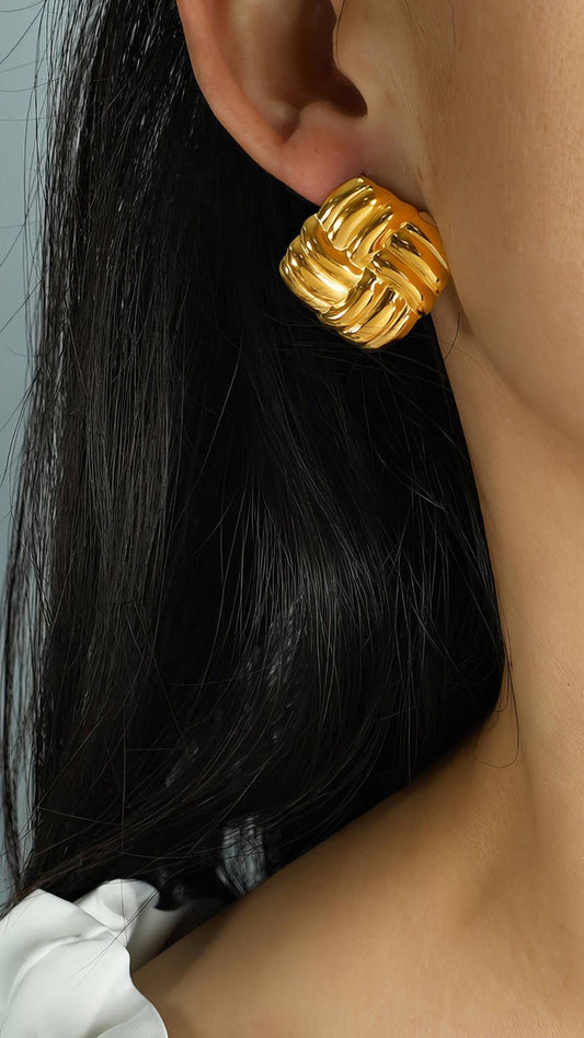 Boucles d'oreilles LORIE - Brume d'Or