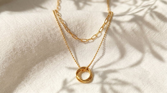 Collier CELESTE Doré - Brume d'Or