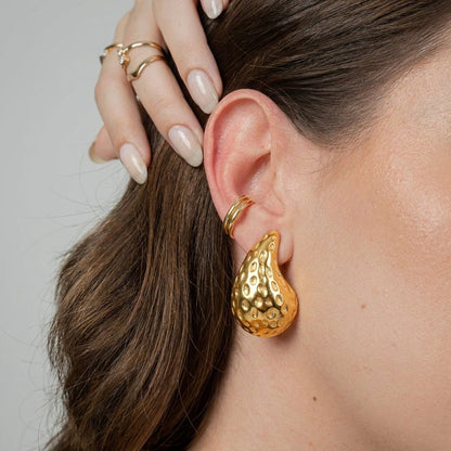 Boucles d'oreilles SOPHIE - Brume d'Or