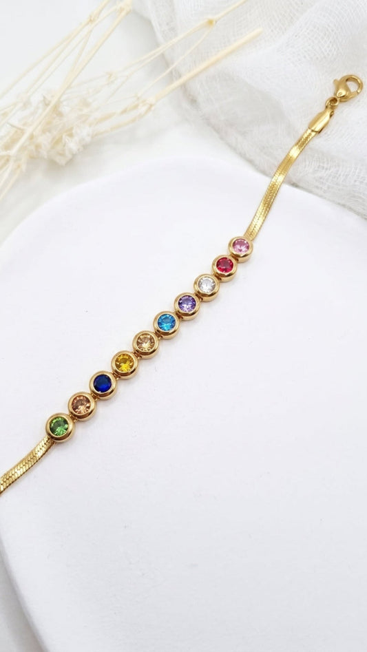 Bracelet LUNA - Brume d'Or