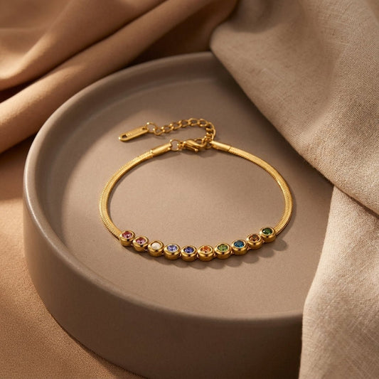 Bracelet LUNA - Brume d'Or