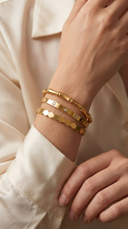Bracelet MORY - Brume d'Or