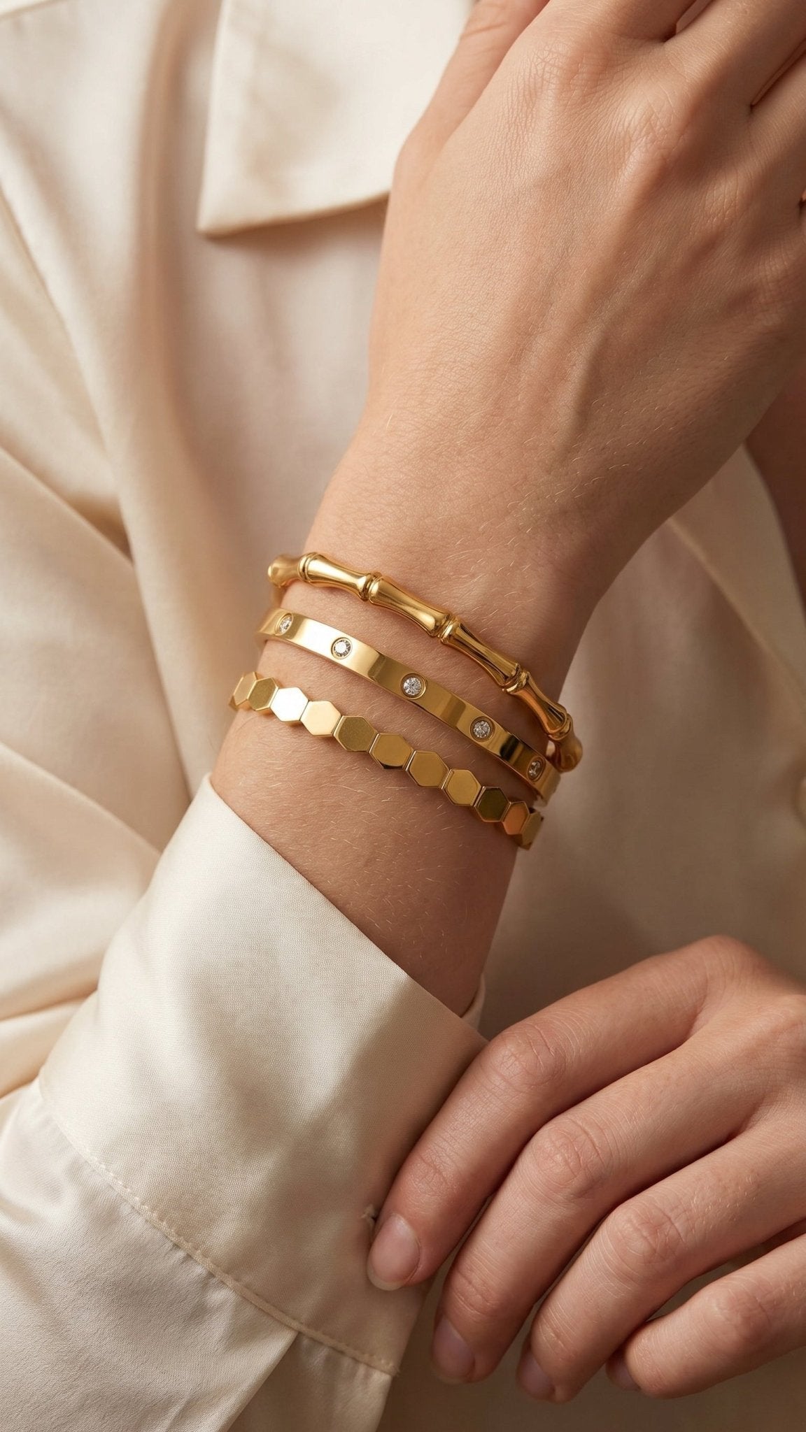 Bracelet MATHILDE - Brume d'Or