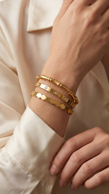 Bracelet MATHILDE - Brume d'Or