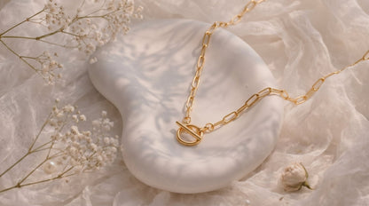 Collier CLARISSE - Brume d'Or