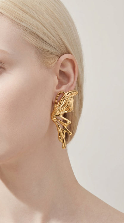 Boucles d'oreilles CÉLÉSTE - Brume d'Or
